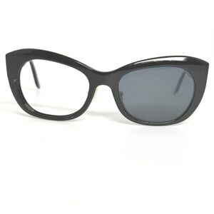 Barton Perreira Wonderlust Sunglasses Black BLA/SMO 52-19-140 Cat Eye 21736